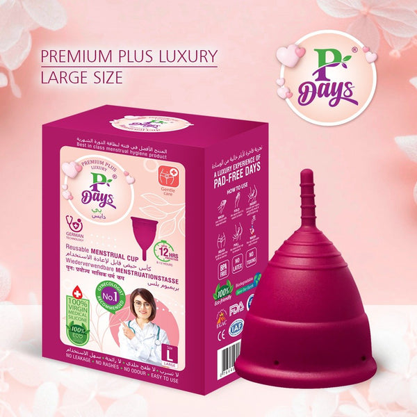 MENSTRUAL CUPS | Premium Plus Luxury (Large Size)