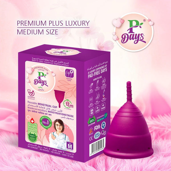MENSTRUAL CUPS | Premium Plus Luxury (Medium Size)