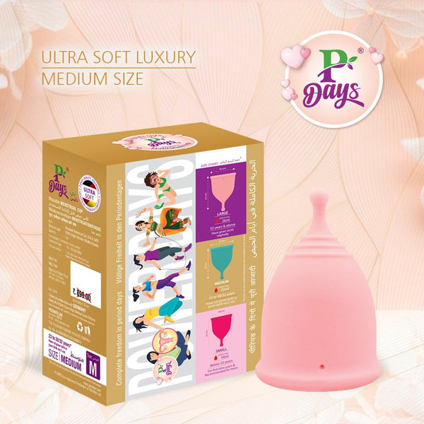 MENSTRUAL CUPS | Ultra Soft Luxury (Medium Size)